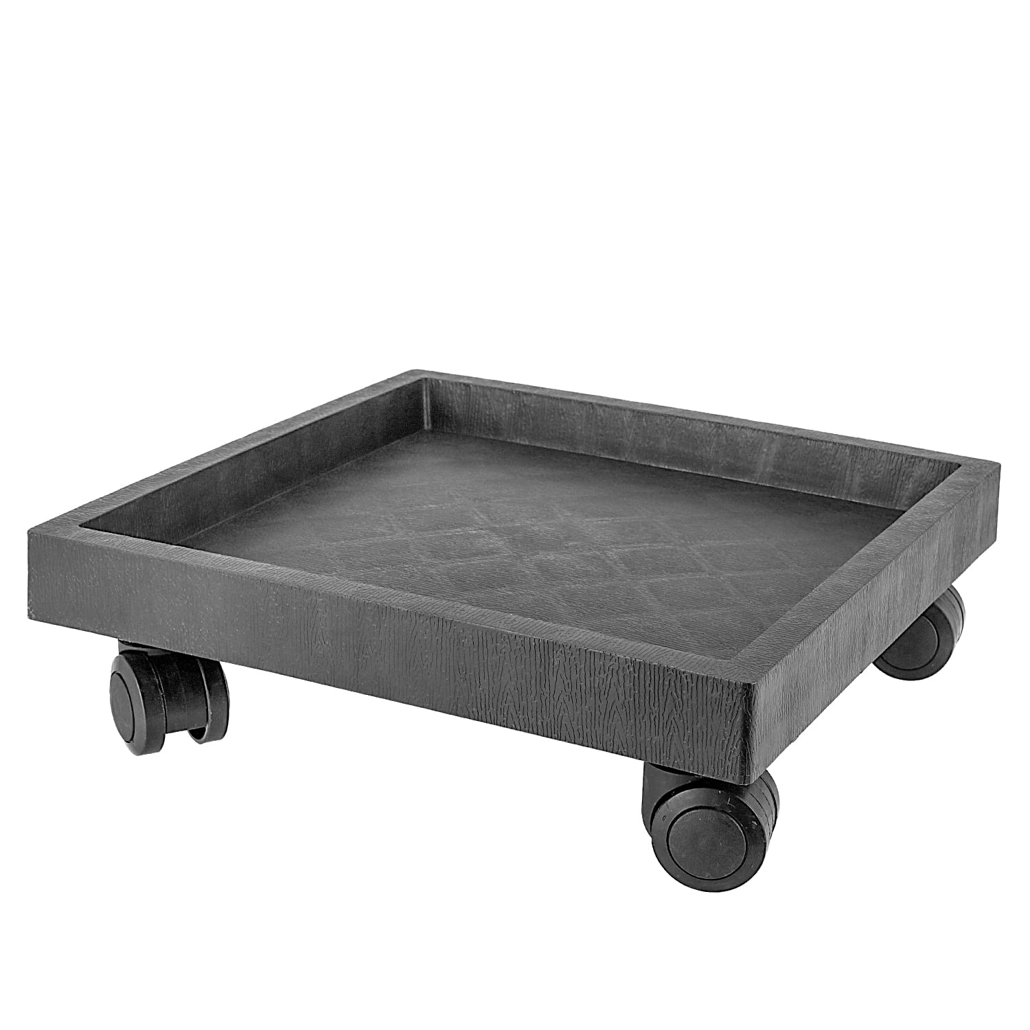JOIKIT on patio with large planter, protecting floor and enabling easy moves