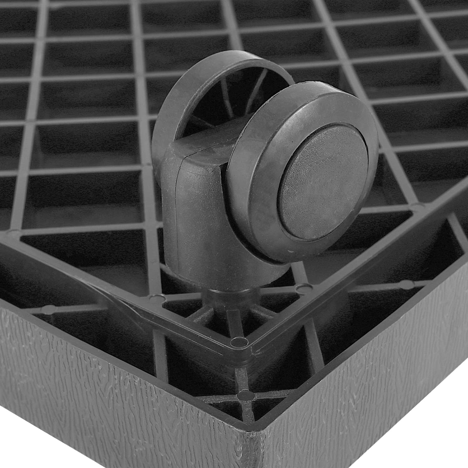 JOIKIT swivel caster close-up demonstrating smooth rolling and easy repositioning