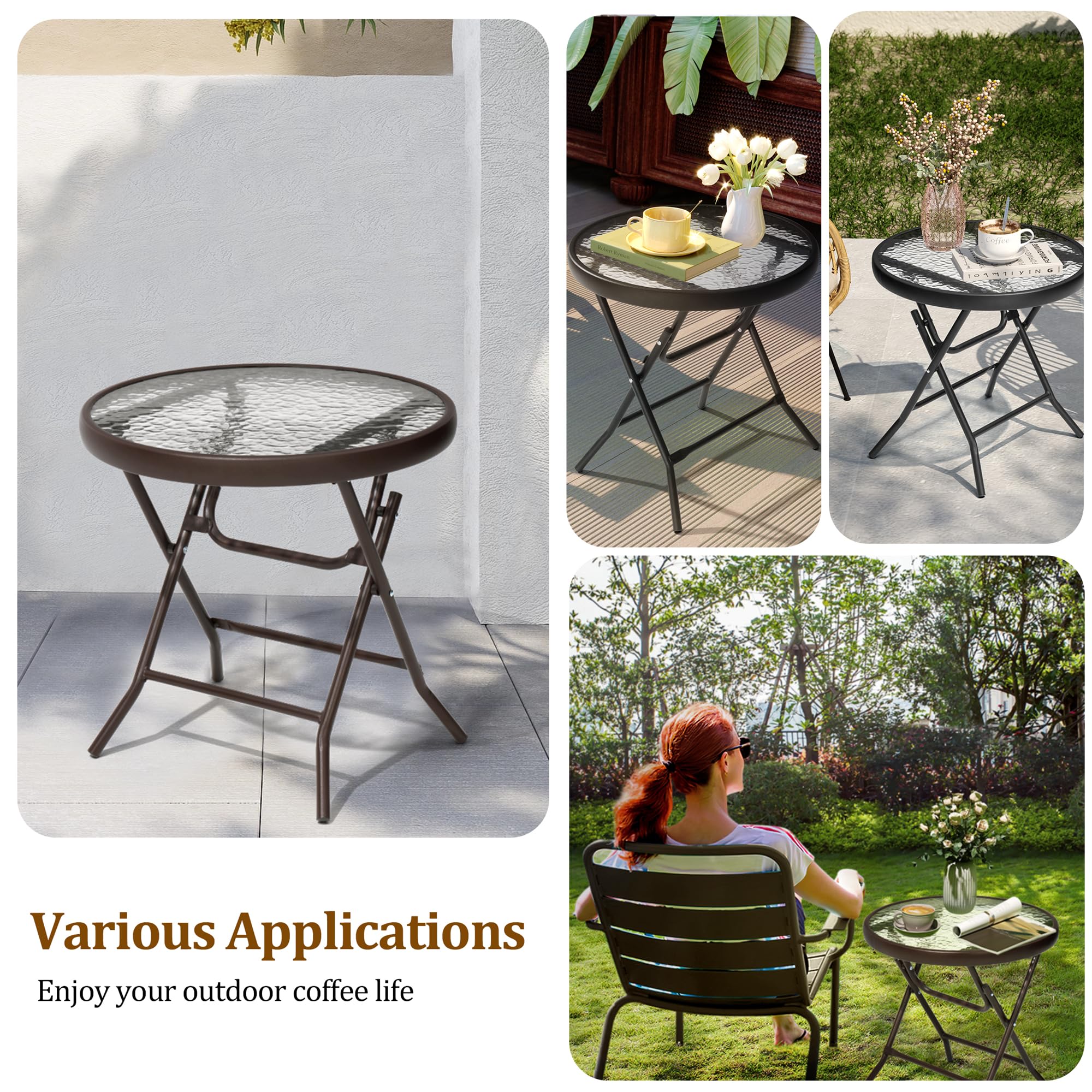 JOINHOM lifestyle shot on backyard patio showing stylish multifunctional use