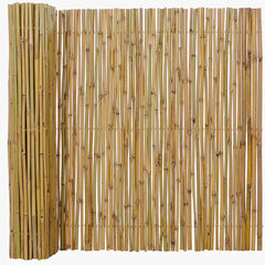Jollybower close-up of bamboo poles highlighting durable dried texture