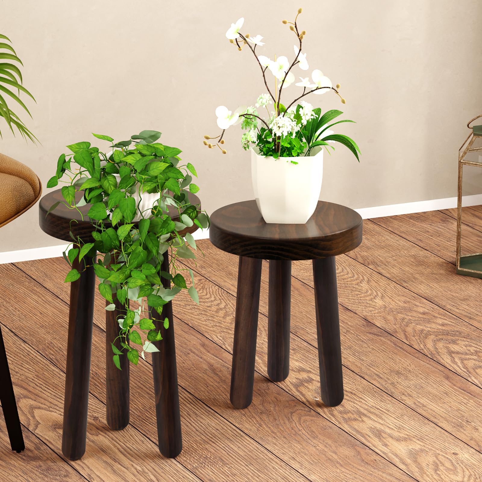 JOLLYMER top with drink and book demonstrating functional side table versatility