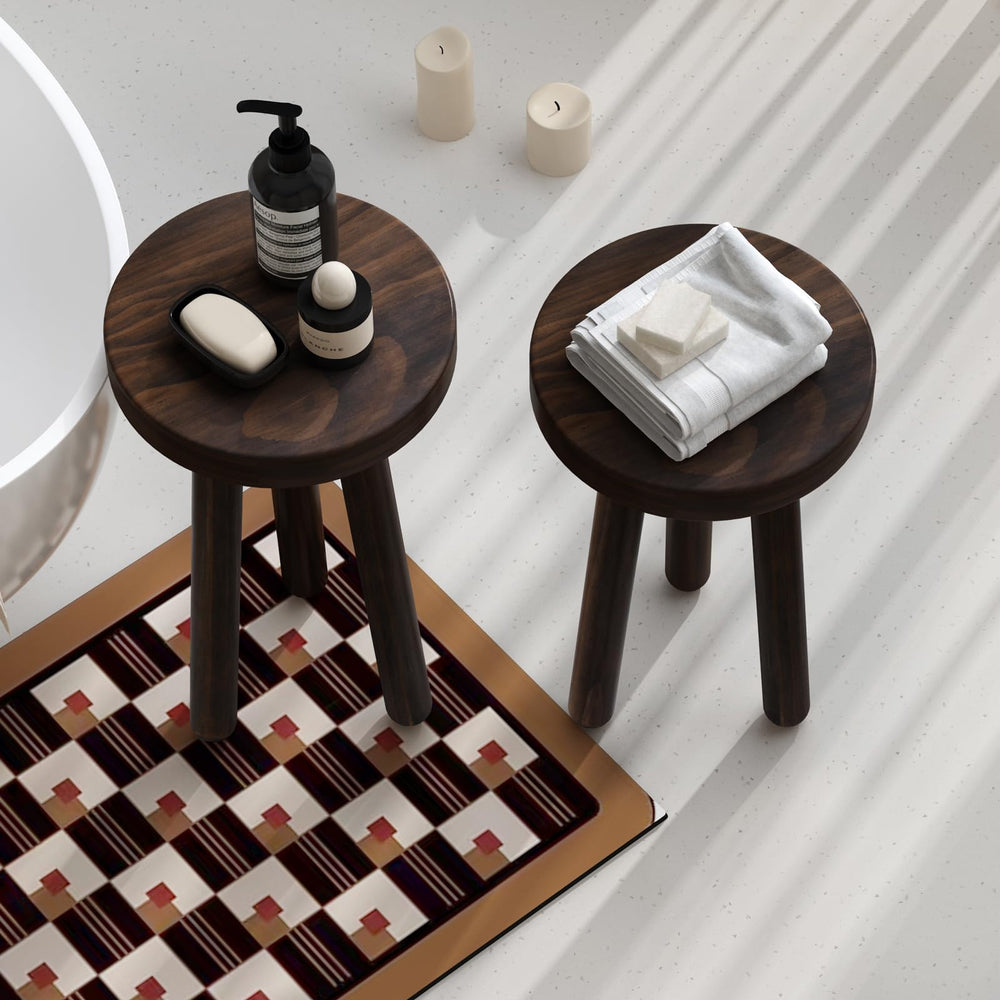 JOLLYMER beside sofa showing scale for small spaces and convenient side table use