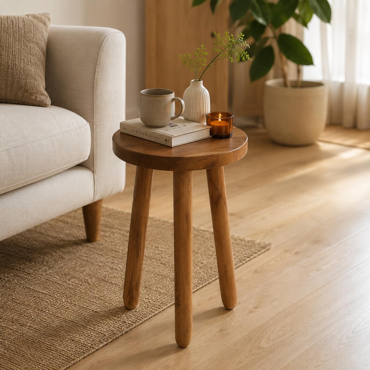 JOLLYMER closeup of teak grain illustrating natural durability benefit