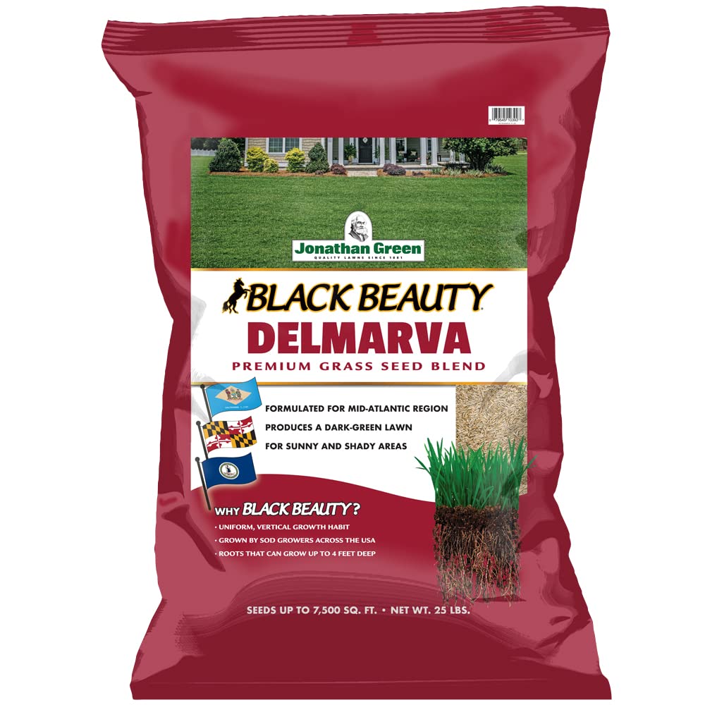Jonathan Green front packaging showing 25 lb bag and regional branding, easy selection benefit