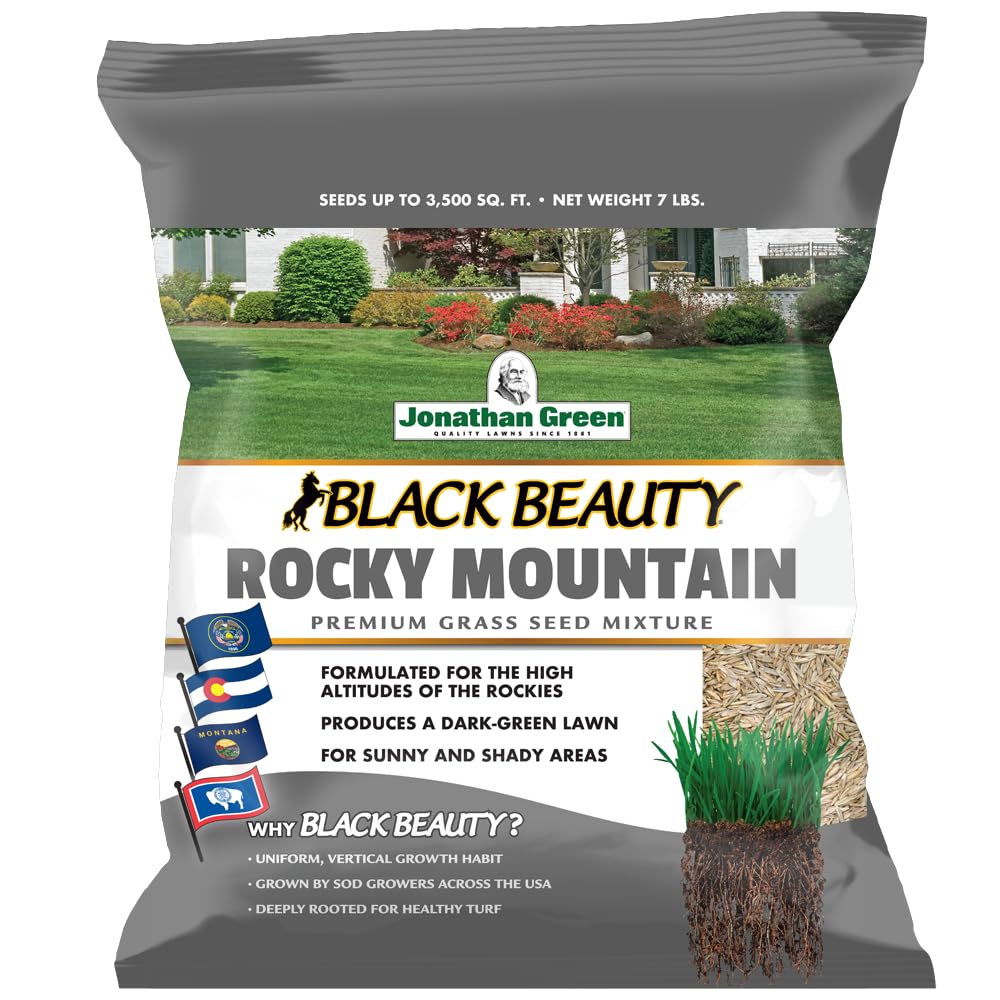 Jonathan Green front packaging of Rocky Mountain mix showing product benefits