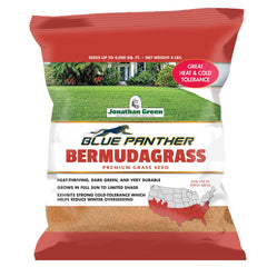 Jonathan Green front package showing durable 4 lb bag and coverage details