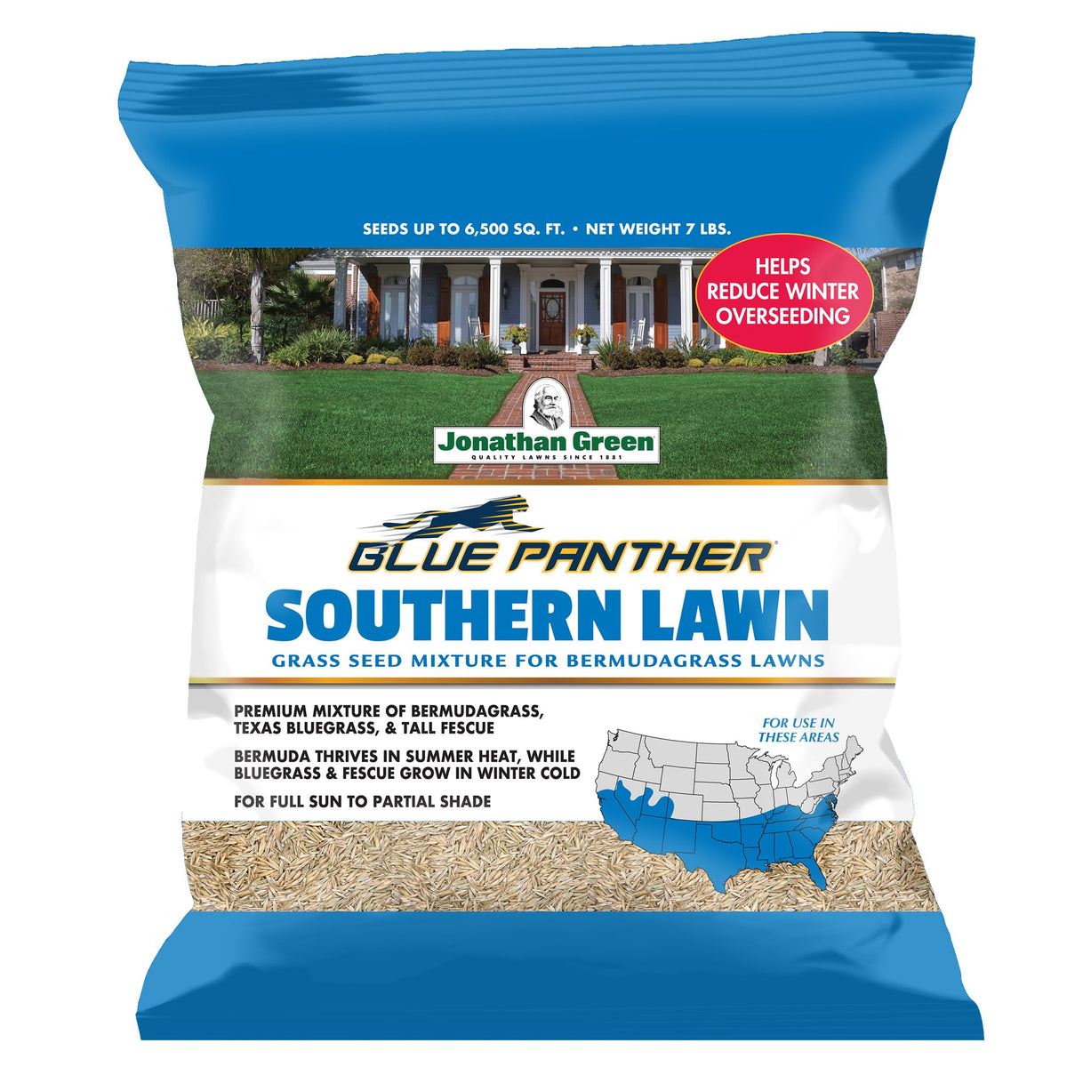 Jonathan Green front packaging showing 7 lb bag and product name for confident purchase