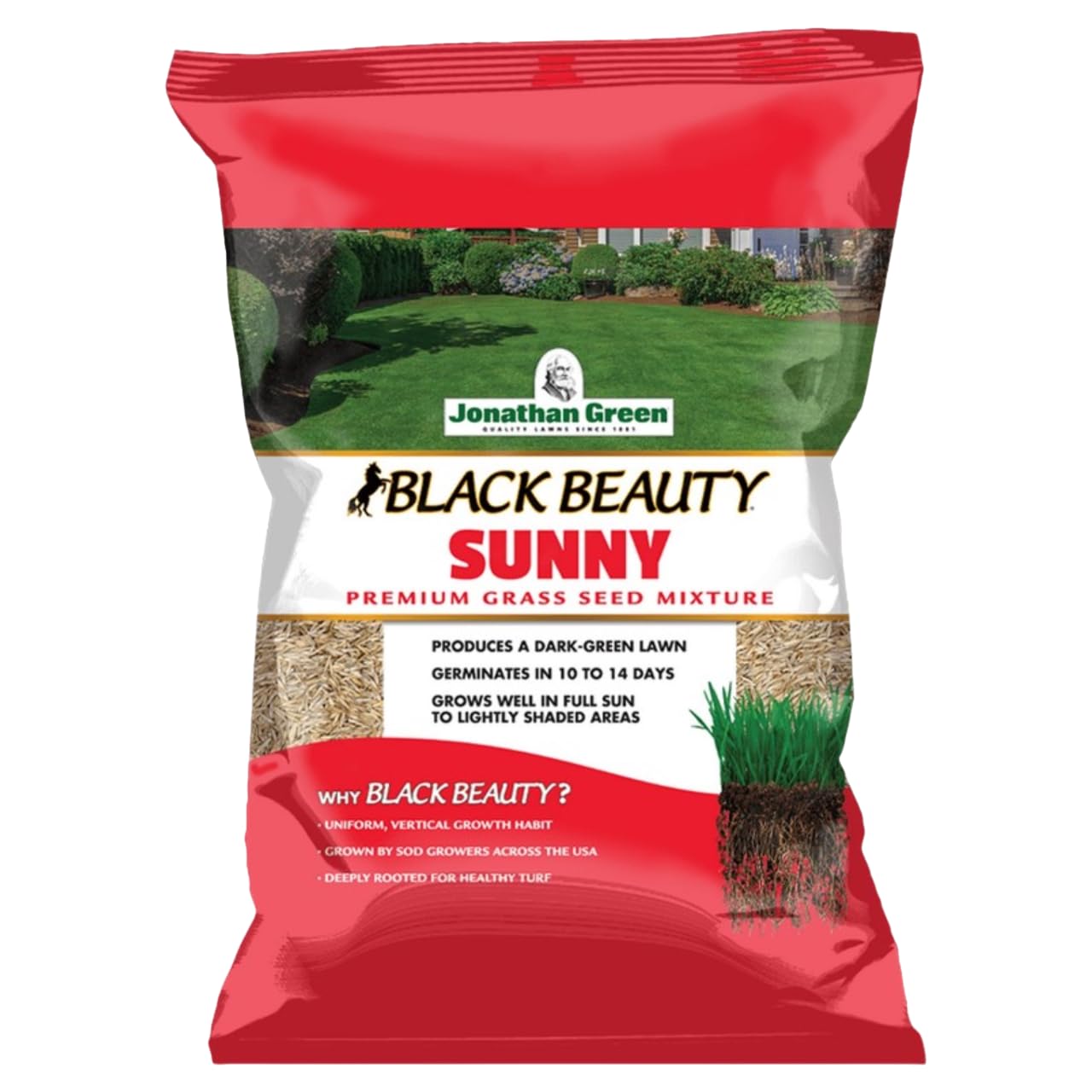 Jonathan Green front packaging showing 7 lb bag and product details for easy identification