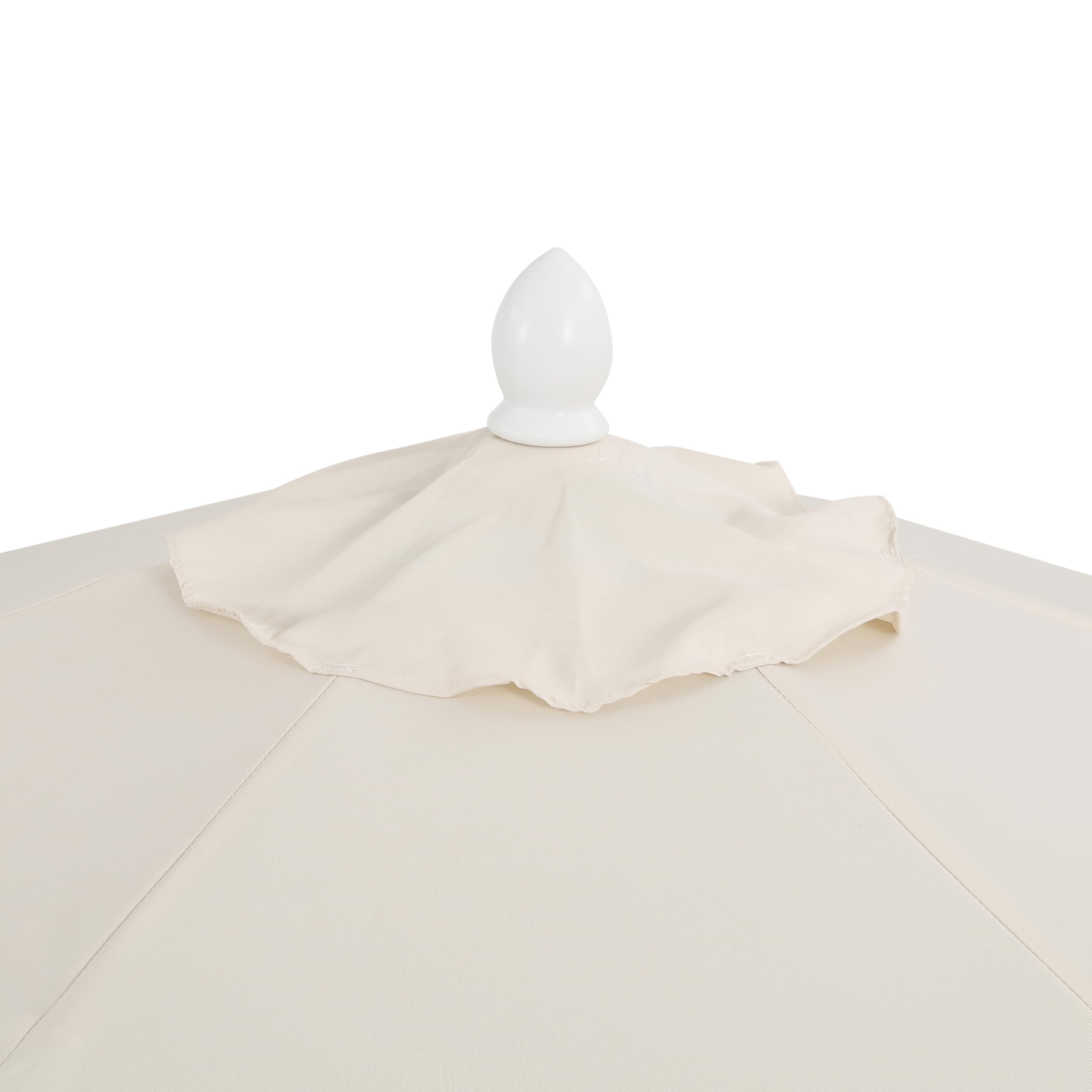 JONATHAN Y umbrella shading poolside loungers for relaxed entertaining