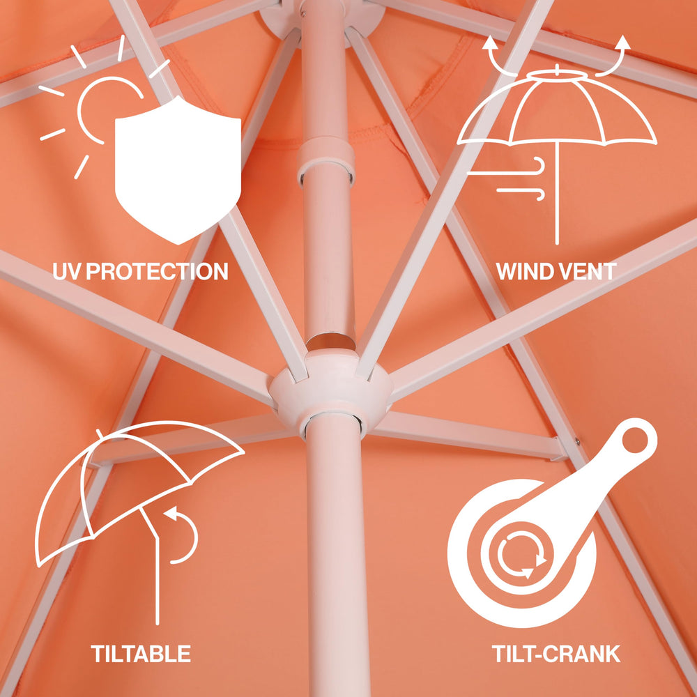 JONATHAN Y tilt crank mechanism shown for easy adjustable shade