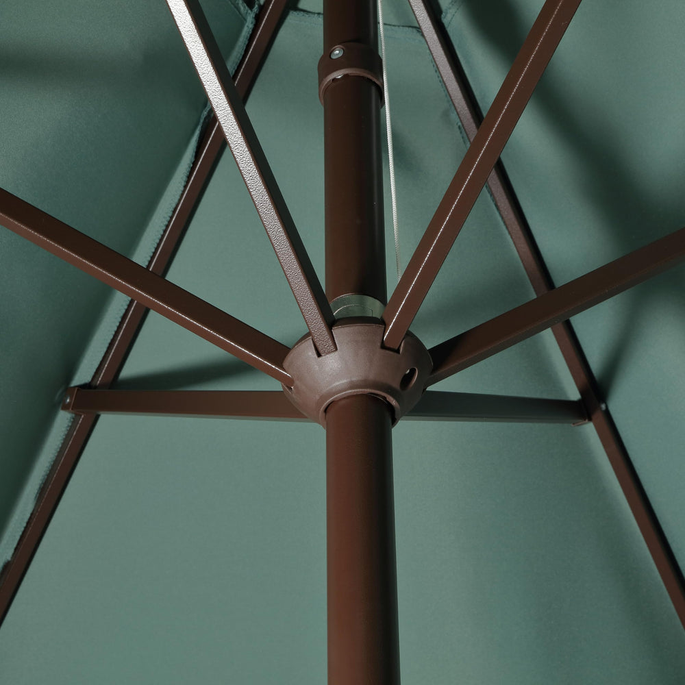 JONATHAN Y umbrella folded view for storage, illustrating compact packing and seasonal protection