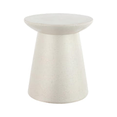 JONATHAN Y front view cream terrazzo showing minimalist silhouette and modern appeal