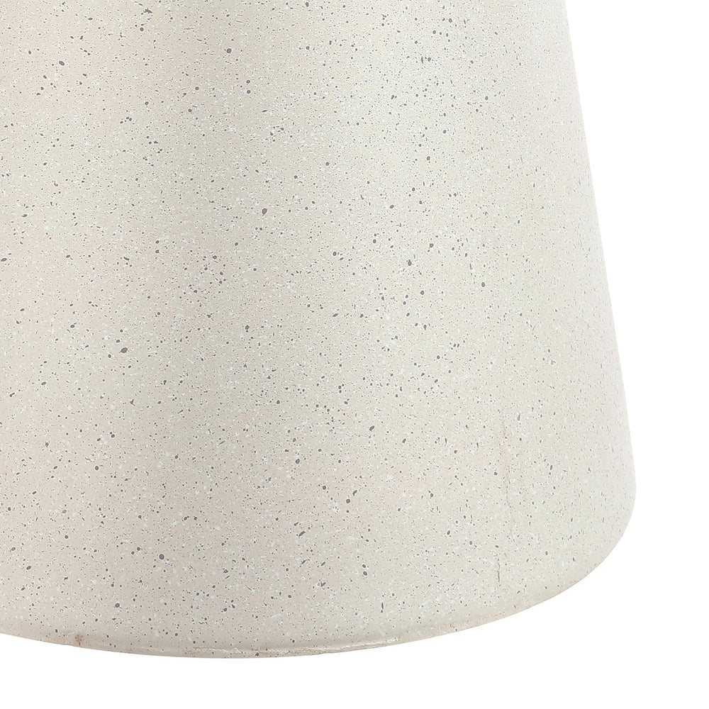 JONATHAN Y label and finish detail showing craftsmanship and easy-care surface