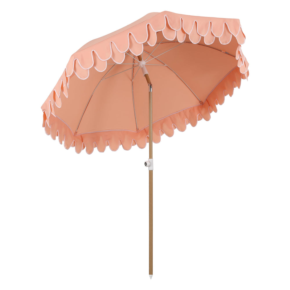 JONATHAN Y umbrella folded inside matching drawstring bag for convenient transport and storage