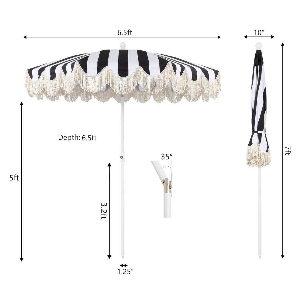 JONATHAN Y tilt mechanism push-button close-up for easy sun-angle adjustment and secure positioning
