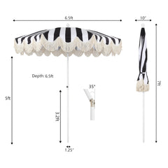 JONATHAN Y tilt mechanism push-button close-up for easy sun-angle adjustment and secure positioning