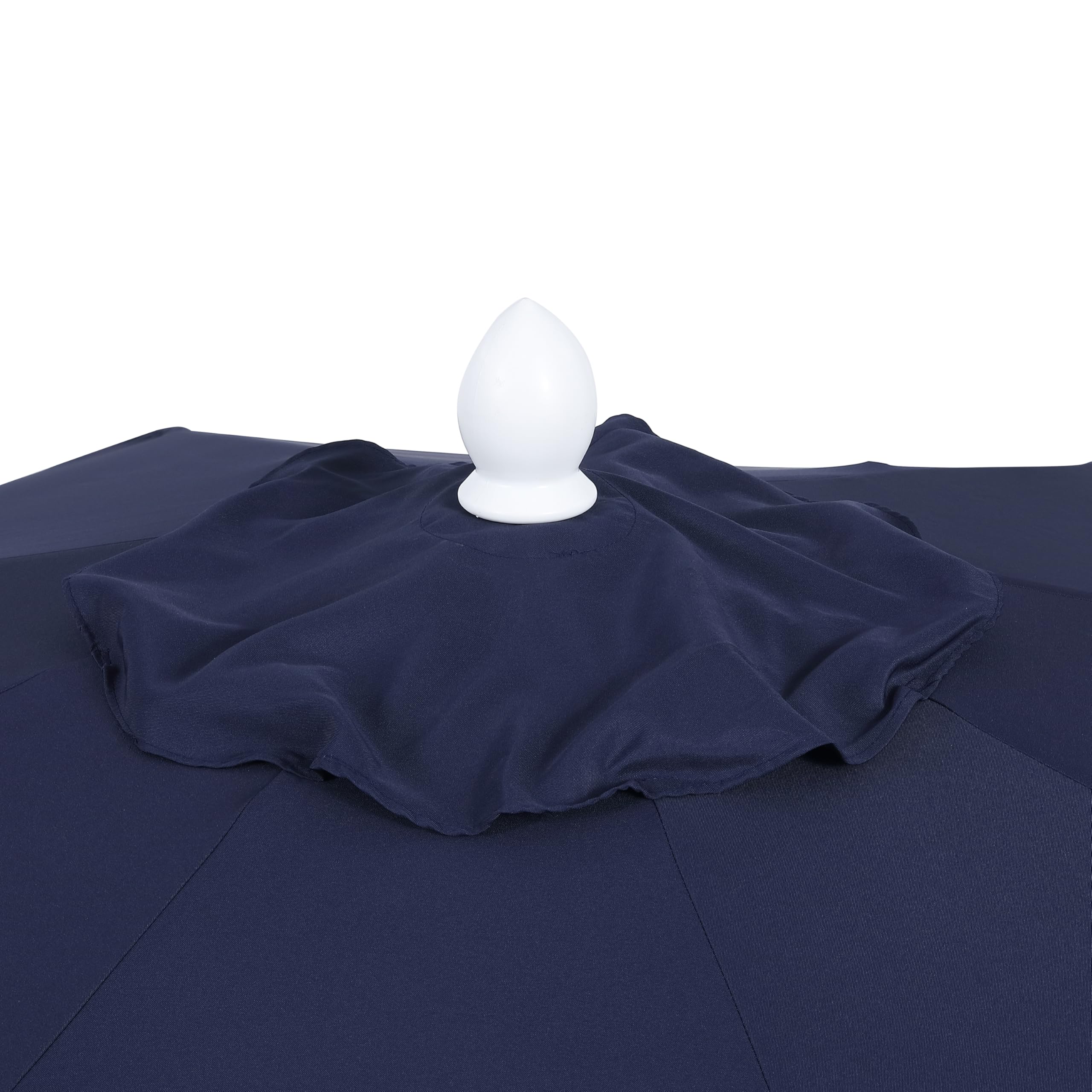 JONATHAN Y navy fabric texture close-up emphasizing UV resistance