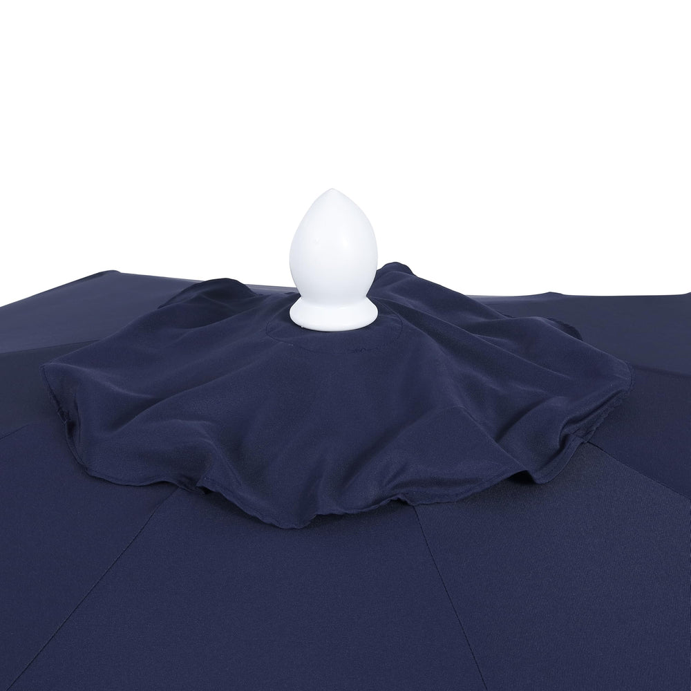 JONATHAN Y navy fabric texture close-up emphasizing UV resistance