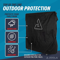 JOOLA close-up of heat-sealed seam highlighting waterproof durability benefit