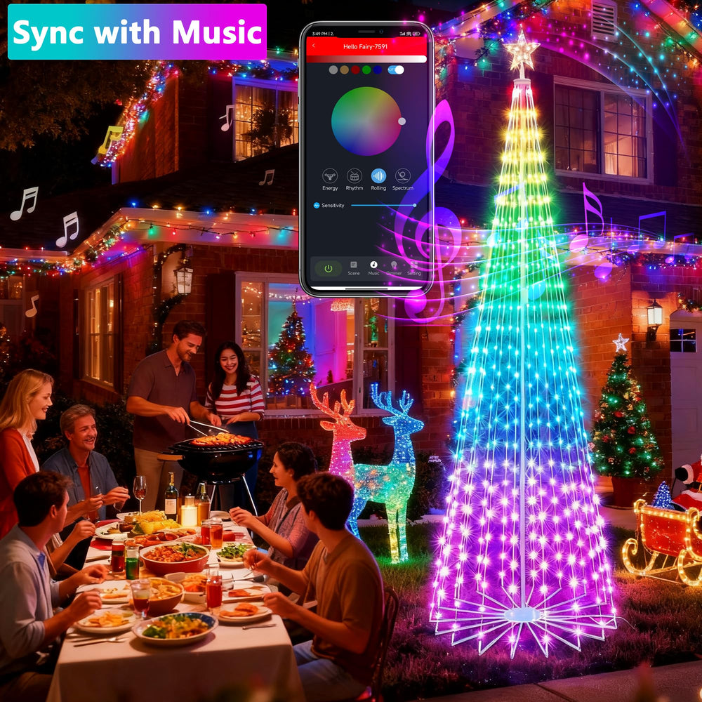 Joomer LED strand texture close-up highlighting durable bulbs and even glow