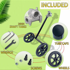 JOOPSAM side profile on grass showing adjustable 19.48-inch height for better posture