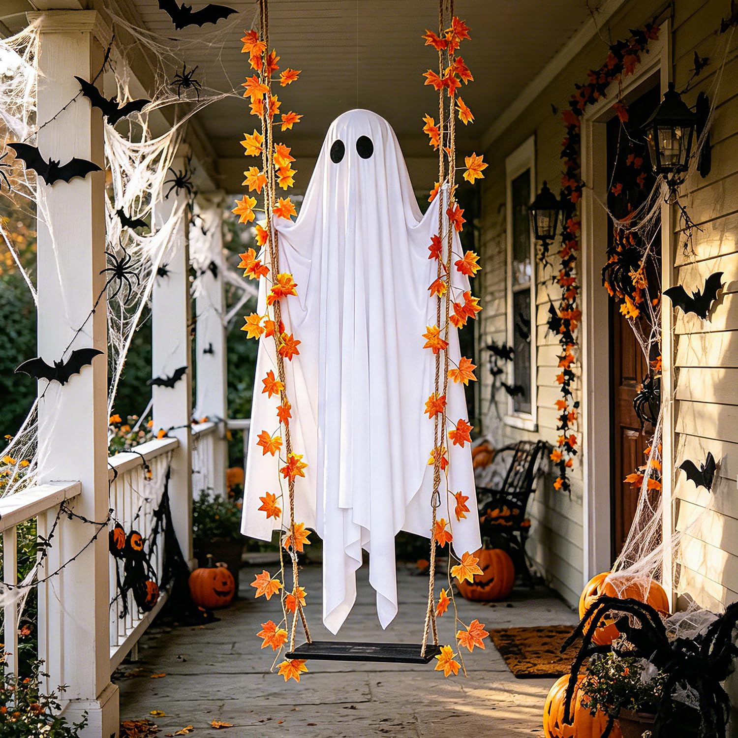 JooyDeepot on porch display, enhances curb appeal and festive atmosphere