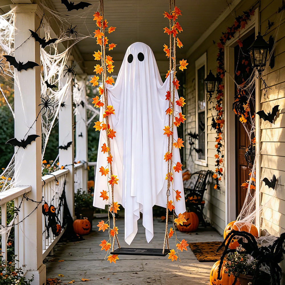 JooyDeepot on porch display, enhances curb appeal and festive atmosphere