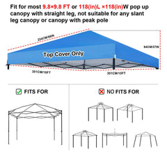 Joramoy close-up of 300D fabric and silver backing showing durable sun protection