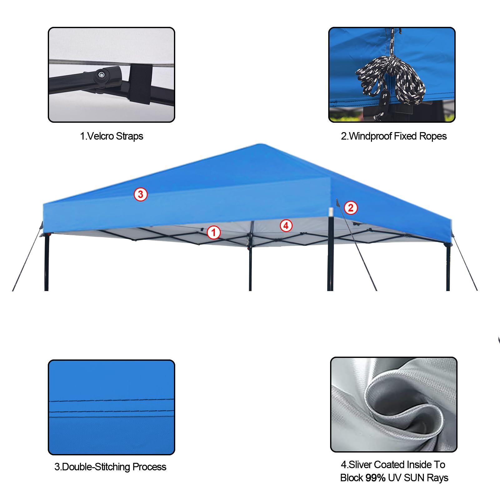 Joramoy canopy in use at market booth offering visible shade and professional look