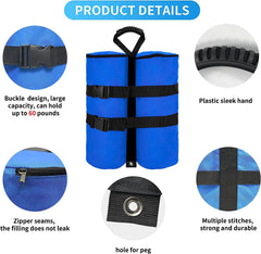 Jorohiker sleeve fitted over canopy leg illustrating secure fit and anti-slip benefit
