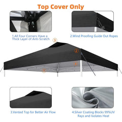 Jorohiker corner with hook-and-loop straps for secure attachment and fast installation