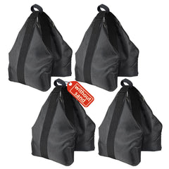Jorohiker front view showing four empty sandbags ready to fill for secure anchoring