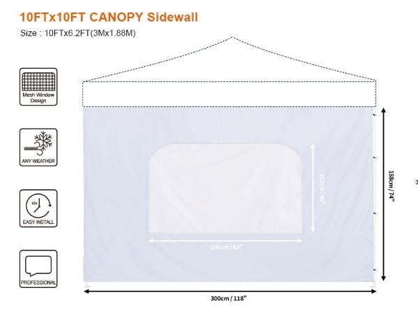 Jorohiker elastic D-buckle and top hook attachments securing wall to canopy frame