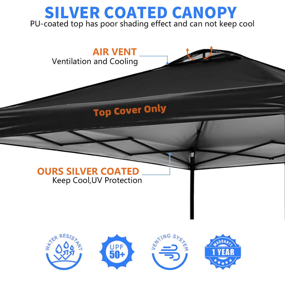 Jorohiker silver-coated fabric texture demonstrating UV-blocking and water resistance