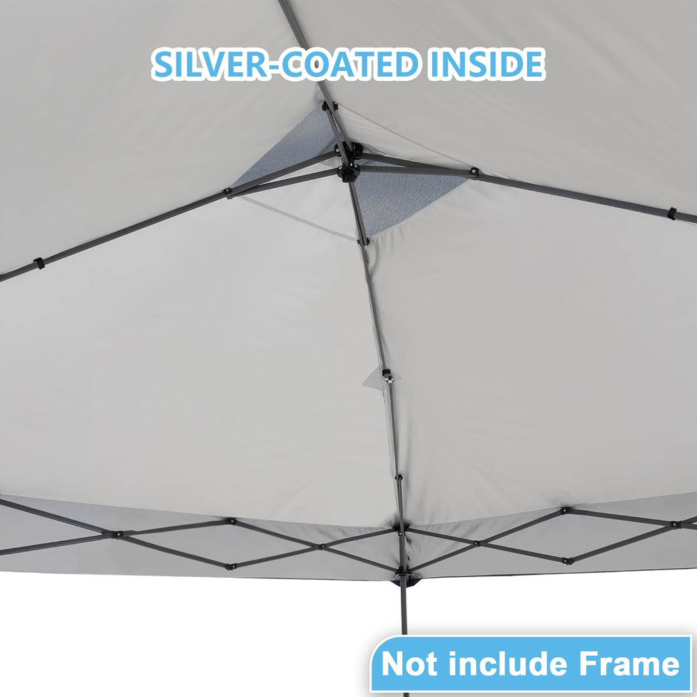 Jorohiker canopy top beside a chair to show 13x13 scale for accurate sizing