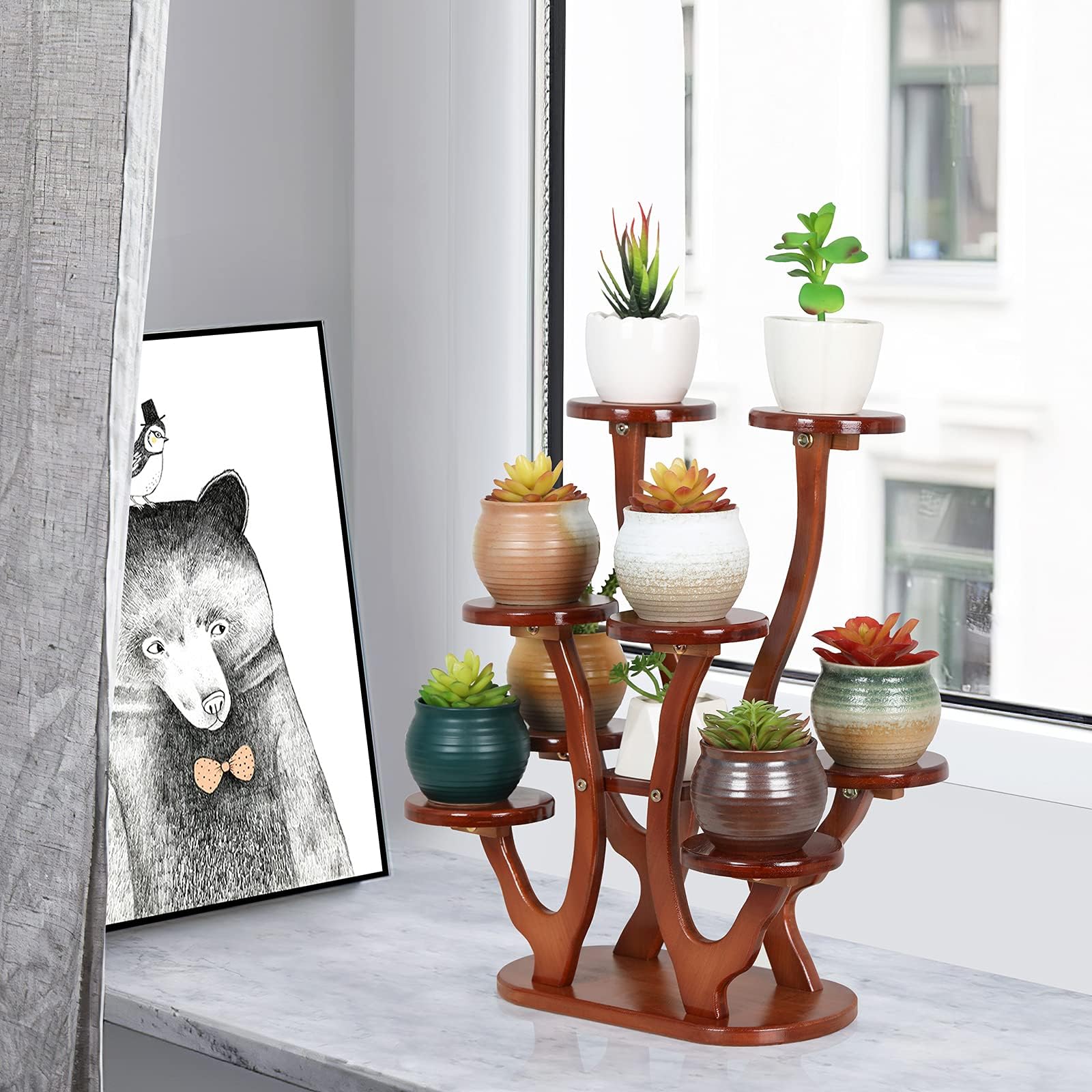 Jotboom lifestyle shot on kitchen windowsill adding warm decor