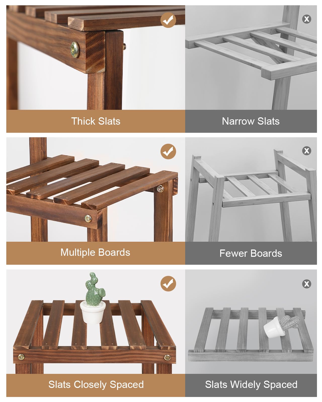 Jotboom wood grain texture close-up highlighting solid pine finish and easy-to-clean surface