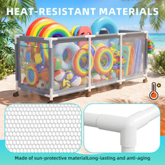Jotesnew detachable noodle compartment keeping pool noodles tangle-free