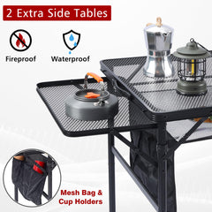 JOUYEK mesh top detail with waterproof coating, prevents rust