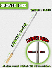 JOWHONK wooden handle close-up showing comfortable heat-resistant grip