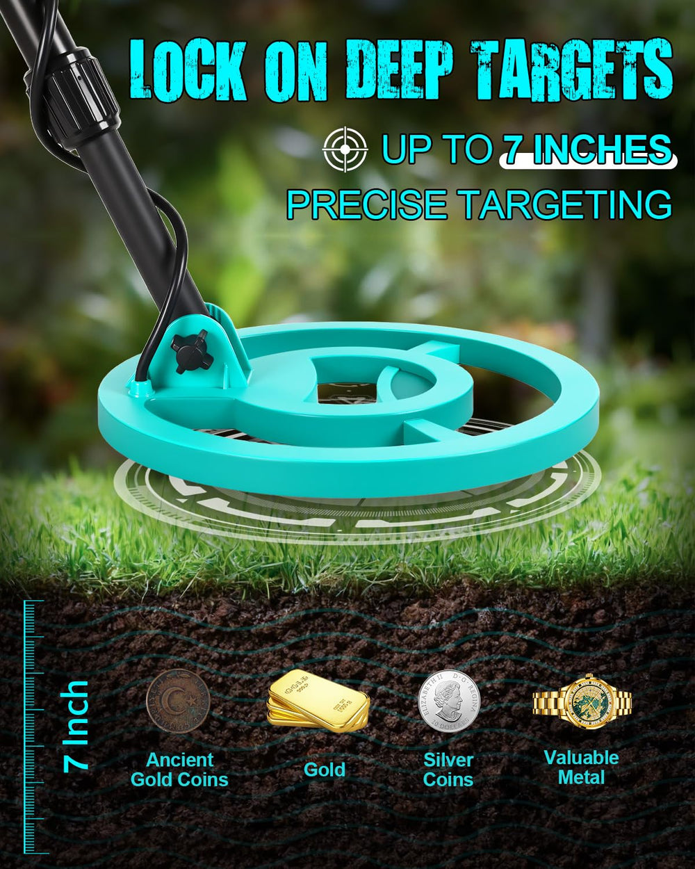 JOYAIRE 9-inch waterproof coil close-up demonstrating durable construction and wet-use benefit