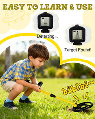 JOYAIRE close-up of LCD and one-button control for simple kid-friendly operation