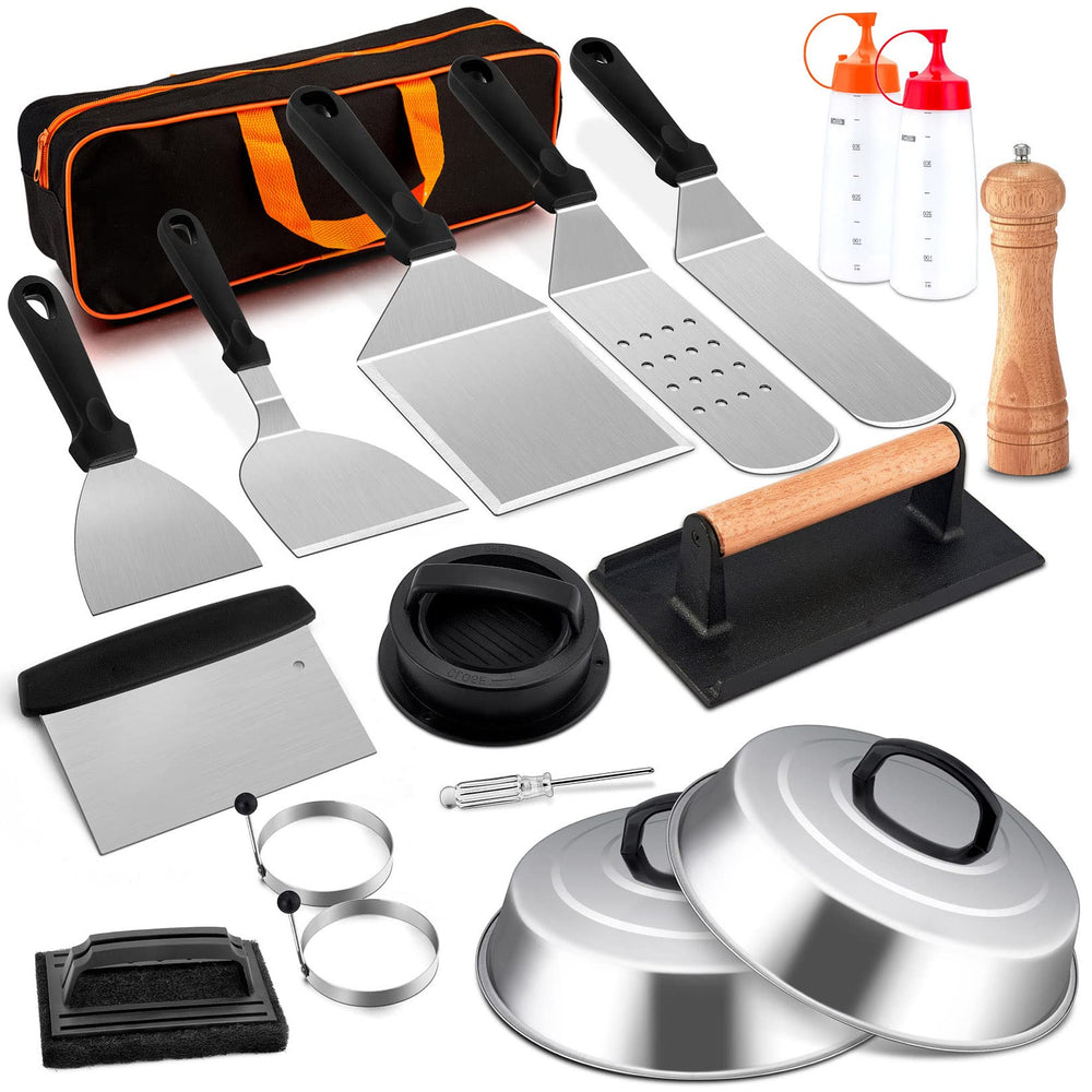 Joyfair front view of full 18-piece kit showing organized tools and carry bag for easy transport