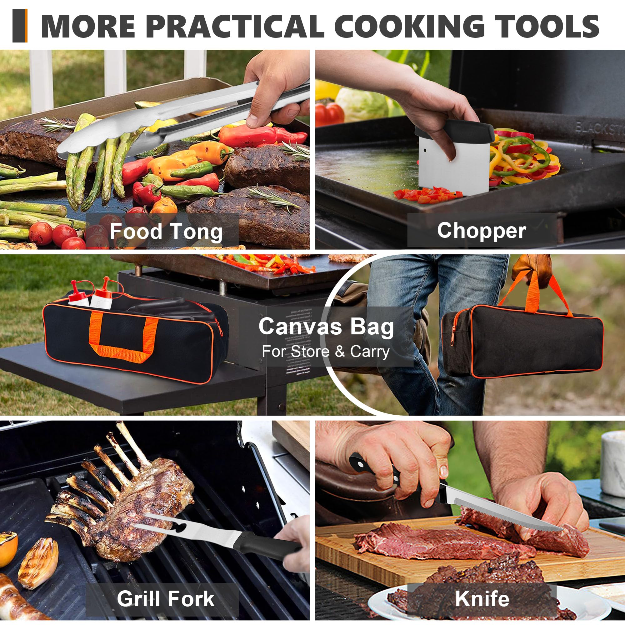 Joyfair scraper and scourer cleaning flat-top for faster post-cook cleanup