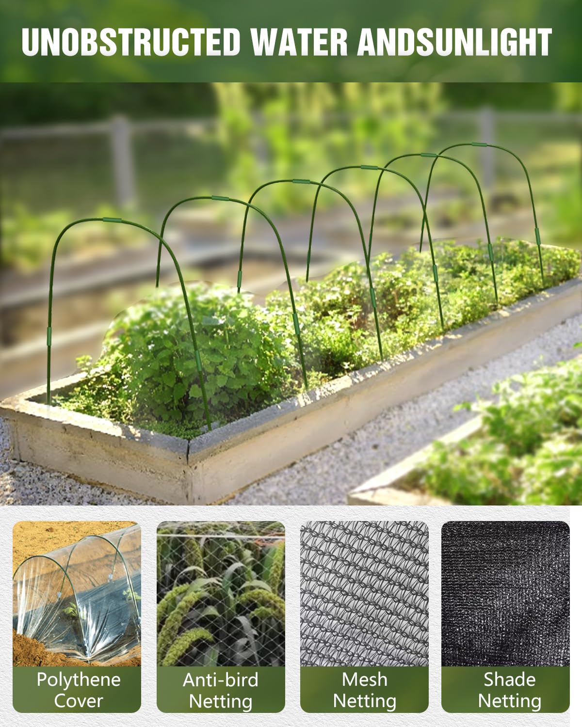 joyhalo 60-mesh netting texture close-up blocking insects while passing light