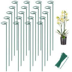 joyhalo front pack showing 20 stakes and ties, neat kit for gardeners