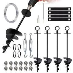 joyhalo front pack showing anchors tools belts for quick garden stability