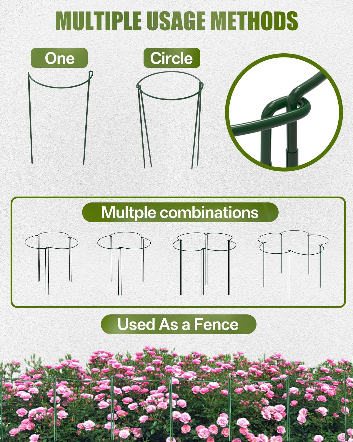 joyhalo cage used in a pot supporting monstera leaves benefit