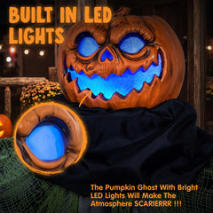 JOYIN glowing eyes close-up showing eerie illumination for nighttime impact