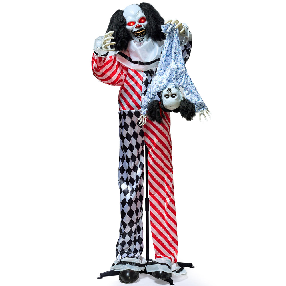 JOYIN close detail of clown holding dolls adding creepy realistic accents